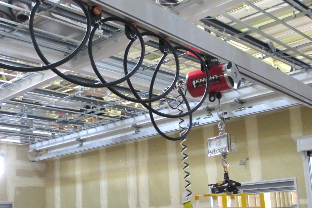 重量物を動かすための機械製造・設置